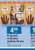 E.Leclerc Przysmak drobiowy/wołowy dla psa Clever oferta