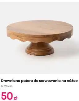 Pepco Drewniana patera do serwowania na nóżce oferta