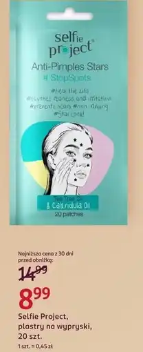 Rossmann Selfie Project plastry na wypryski oferta
