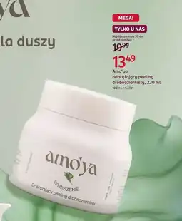Rossmann Amo'ya, odprężający peeling drobnoziarnisty oferta