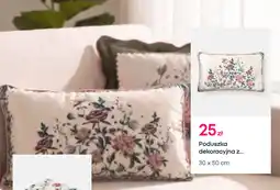 Pepco Poduszka dekoracyjna z nadrukiem botanicznym 30 x 50 cm oferta