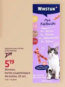 Rossmann Winston karma uzupełniająca dla kotów oferta