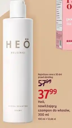 Rossmann Heö nawilżający szampon do włosów oferta