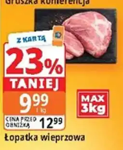 E.Leclerc łopatka wieprzowa oferta