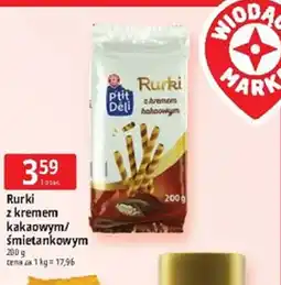 E.Leclerc Ptit Déli Rurki z kremem kakaowym oferta