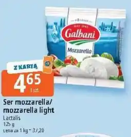 E.Leclerc Ser mozzarella/ mozzarella light Lactalis oferta
