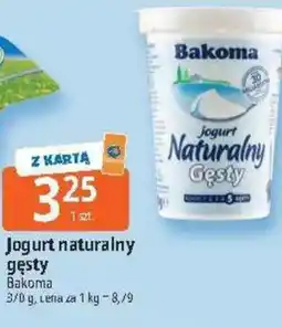 E.Leclerc Jogurt naturalny gęsty Bakoma oferta
