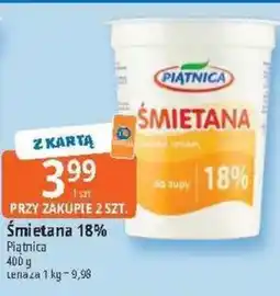E.Leclerc Śmietana 18% Piątnica oferta