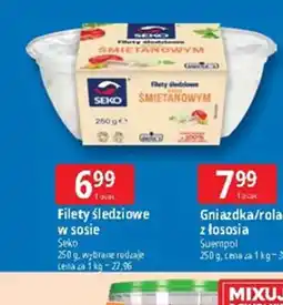 E.Leclerc Filety śledziowe w sosie Seko oferta