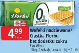 E.Leclerc Wafelki nadziewane/ Ciastka Florbu bez dodatku cukru oferta