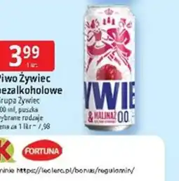 E.Leclerc Sok Piwo Żywic Bezalkoholowe & Malina 00 oferta