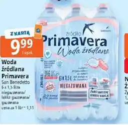 E.Leclerc Woda źródlana Primavera oferta