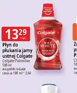 E.Leclerc Płyn do płukania jamy ustnej Colgate Colgate Palmolive Max White oferta