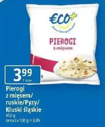 E.Leclerc Pierogi z mięsem/ ruskie/Pyzy/ Kluski śląskie oferta