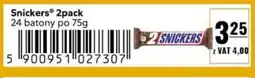 Eurocash Snickers 2pack oferta