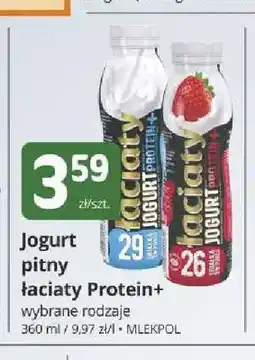 Marketvita Jogurt pitny Łaciaty Protein+ oferta