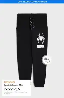 Sinsay Spodnie Spider-Man Marvel oferta
