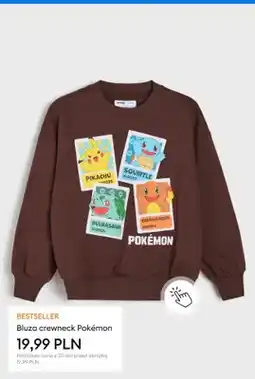 Sinsay Bluza crewneck Pokémon Sinsay oferta