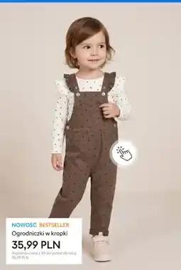 Sinsay Ogrodniczki w kropki oferta