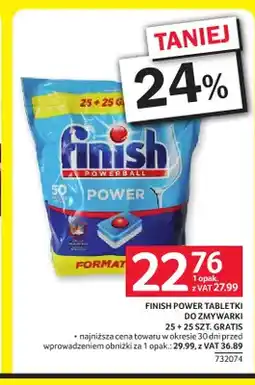 Selgros Tabletki do zmywarki Finish Power oferta