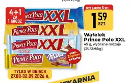 Społem Częstochowa Wafelek Prince Polo XXL mleczny oferta