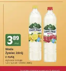 Marketvita Woda źródlana Żywiec Zdrój z nutą cytryny oferta