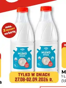 Społem Częstochowa Mleko świeże Kanka 3,2% oferta