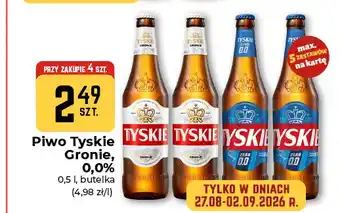 Piwo bezalkoholowe Tyskie