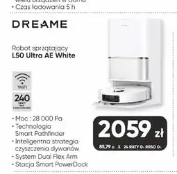 Max Elektro Robot sprzątający Dreame L50 Ultra Ae White oferta