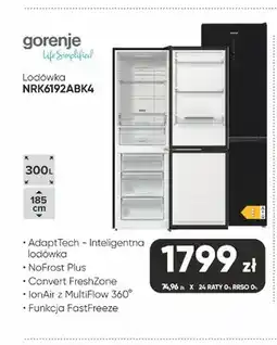 Max Elektro Lodówka Gorenje NRK6192ABK4 oferta