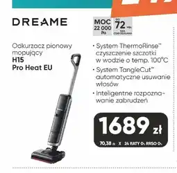 Max Elektro Odkurzacz pionowy mopujący Dreame H15 Pro Heat Eu oferta
