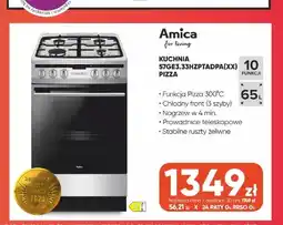 Max Elektro Kuchnia Amica 57GE3,33HZPTADPA(XX) Pizza oferta
