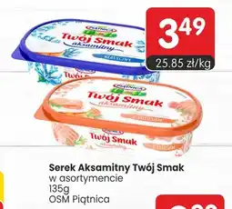 Market Point Serek twarogowy Aksamitny Twój Smak klasyczny Piątnica oferta
