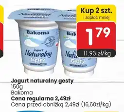 Market Point Jogurt naturalny gęsty Bakoma oferta