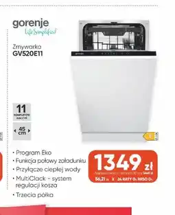Max Elektro Zmywarka Gorenje GV520E11 oferta