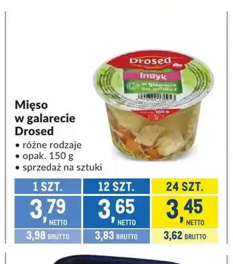 Mięso w galarecie Drosed