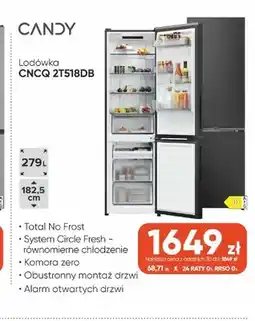 Max Elektro Lodówka Candy Cncq 2T518DB oferta