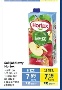 Makro Sok jabłkowy Hortex oferta