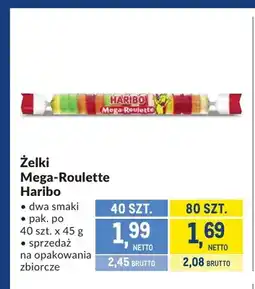 Makro Żelki Mega-Roulette Haribo oferta