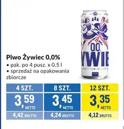Makro Piwo bezalkoholowe Żywiec oferta