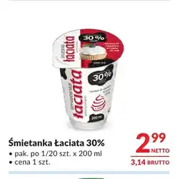 Makro Śmietanka Łaciata 30% oferta