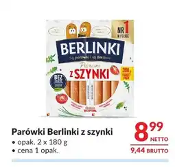 Makro Parówki z szynki Berlinki 2-pak oferta