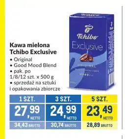 Makro Kawa mielona Tchibo Exclusive Original oferta