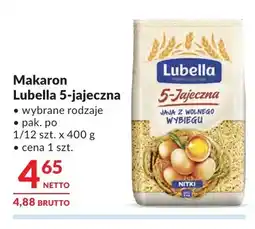 Makro Makaron Lubella 5-jajeczna oferta