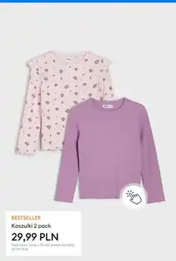 Sinsay Koszulki 2-pak Sinsay oferta