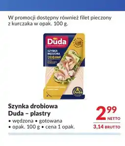 Makro Szynka drobiowa wędzona Duda oferta