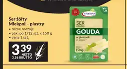 Makro Ser żółty w plastrach Mlekpol oferta