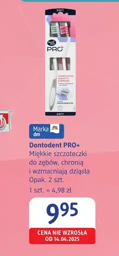 dm drogerie markt Szczoteczka do zębów Dontodent oferta