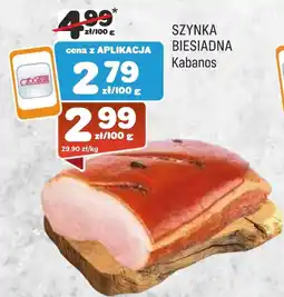Społem Szynka Kabanos oferta
