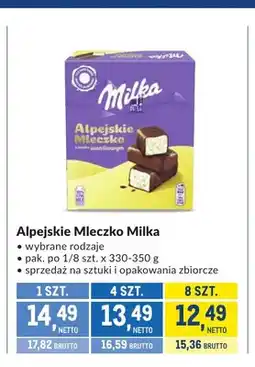 Makro Alpejskie Mleczko Milka oferta